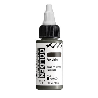 Akryl Golden High Flow 30ml – 8544 Raw Umber - 
