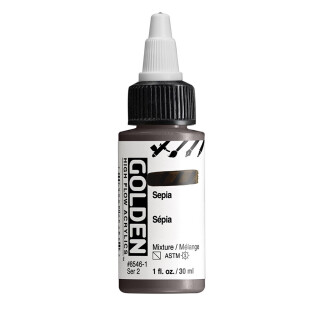 Akryl Golden High Flow 30ml – 8546 Sepia - 