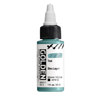 Akryl Golden High Flow 30ml – 8547 Teal - 