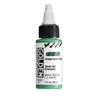 Akryl Golden High Flow 30ml – 8586 Viridian Green Hue - 