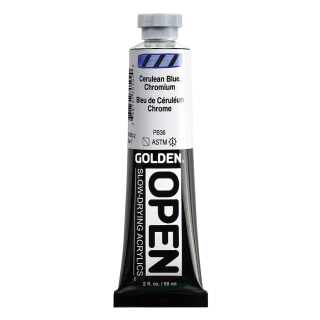 Akrylová barva Golden Open Slow Drying 59 ml - Cerulean Blue Chromium 7050 - 