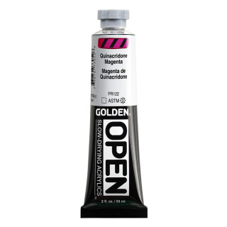 Akryl Golden Open 59ml – 7305 Quinacridone Magenta - 