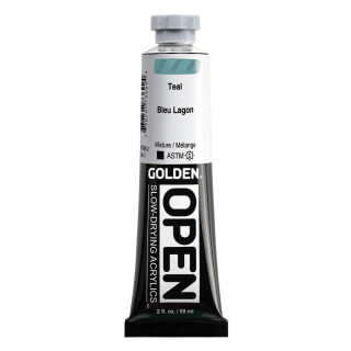 Akrylová barva Golden Open Slow Drying 59 ml - Teal 7369 - 