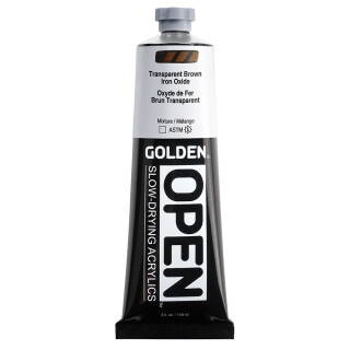 Akryl Golden Open 59ml – 7383 Transparent Brown Iron Oxide - 