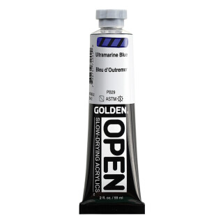Akrylová barva Golden Open Slow Drying 59 ml - Ultramarine Blue 7400 - 