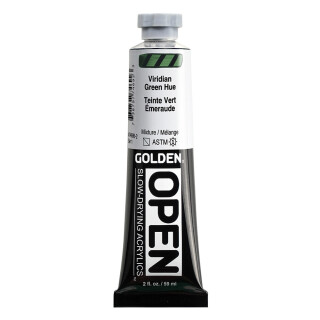 Akrylová barva Golden Open Slow Drying 59 ml - Viridian Green Hue 7469 - 