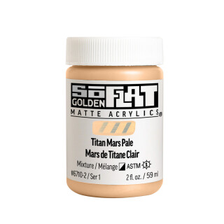 Akrylová barva Golden SoFlat Matte 59 ml - 6710 Titan Mars Pale - 