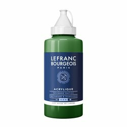 Akrylová barva Lefranc 750ml – 369 Green Oxide Chromium - 