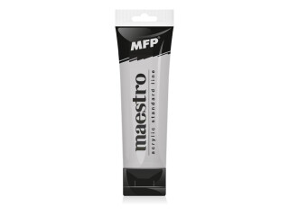 Akrylová barva MFP Maestro 75ml - metallic silver - 