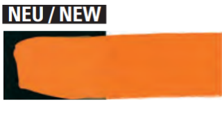 Akrylová barva PrimAcryl 60ml – 238 cadmium orange hue - 