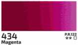 Akrylová barva Rosa 200ml – 434 magenta - 
