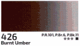 Akrylová barva Rosa 75ml – 426 burnt umber - 