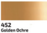 Akrylová barva Rosa 75ml – 452 golden ochre - 