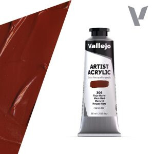 Akrylová barva Vallejo Artist 60ml – 306 Mars Red - 