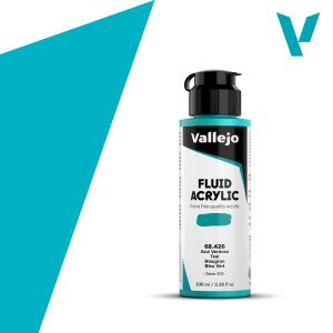 Akrylová barva Vallejo Fluid 100ml – 426 Teal - 