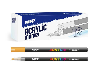 Akrylový popisovač MFP 1mm - oranžový - 