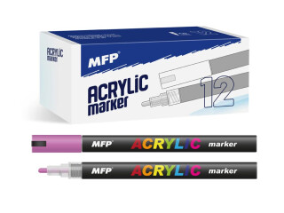 Akrylový popisovač MFP 4mm - fialový - 