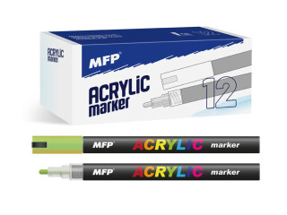 Akrylový popisovač MFP 4mm - zelený světlý - 