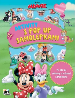 Aktivity s pop-up samolepkami Minnie - 