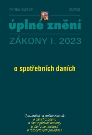 Aktualizace I/2 2023 O spotřebních daních - neuveden