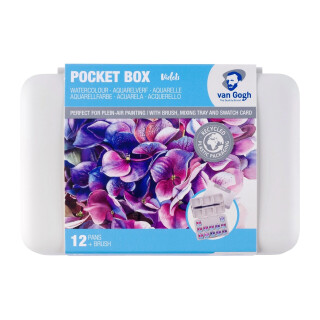Akvarel. plast. sada VG Pinks+Violets 12 pan - 