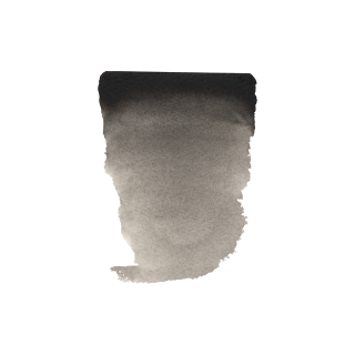 Akvarel Rembrandt 10ml Ivory Black 701 - 