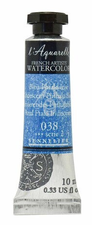 Akvarel v tubě S 10 ml 038 Iridesc. Pthalo  Blue - 
