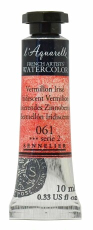 Akvarel v tubě S 10 ml 061 Iridesc. Vermillion - 