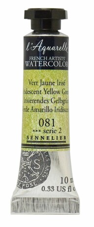 Akvarel v tubě S 10 ml 081 Iridesc.Yellow Green - 