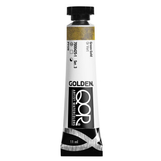 Akvarelová barva Golden QoR 11 ml - Green Gold 0425 - 