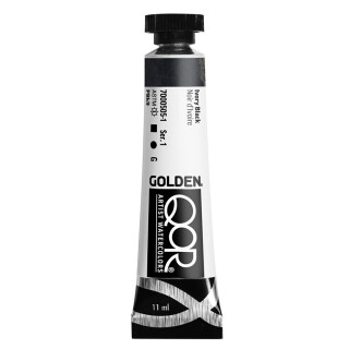 Akvarelová barva QoR 11ml – 505 Ivory Black - 