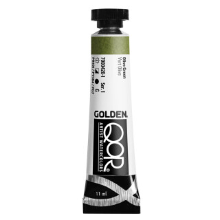 Akvarelová barva Golden QoR 11 ml - Olive Green 0420 - 