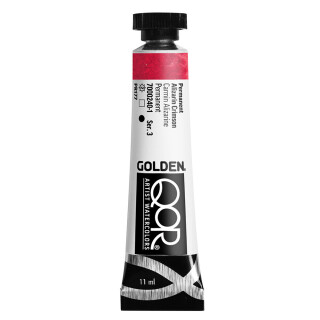 Akvarelová barva Golden QoR 11 ml - Permanent Alizarin Crimson 0240 - 