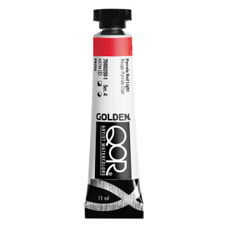 Akvarelová barva Golden QoR 11 ml - Pyrrole Red Light 0200 - 