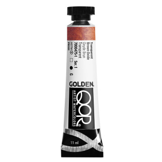 Akvarelová barva QoR 11ml – 475 Transparent Brown Oxide - 