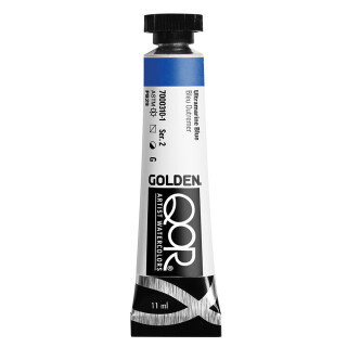 Akvarelová barva Golden QoR 11 ml - Ultramarine Blue 0310 - 