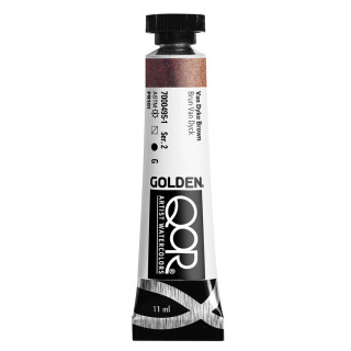 Akvarelová barva Golden QoR 11 ml - Vandyke Brown 0495 - 