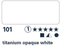 Akvarelová barva Horadam 1/1 – 101 titanium opaque white - 