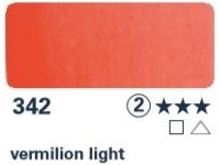 Akvarelová barva Horadam 1/2 – 342 vermilion light - 