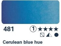 Akvarelová barva Horadam 1/2 – 481 cerulean blue hue - 