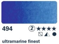 Akvarelová barva Horadam 1/2 – 494 ultramarine finest - 