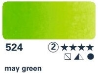 Akvarelová barva Horadam 1/2 – 524 may green - 