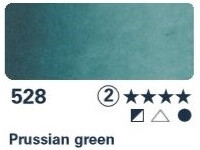 Akvarelová barva Horadam 1/2 – 528 Prussian green - 