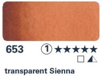 Akvarelová barva Horadam 1/2 – 653 transparent Sienna - 