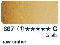 Akvarelová barva Horadam 1/2 – 667 raw umber - 