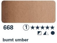 Akvarelová barva Horadam 1/2 – 668 burnt umber - 