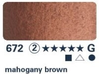 Akvarelová barva Horadam 1/2 – 672 mahogany brown - 