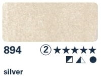 Akvarelová barva Horadam 15ml – 894 silver - 