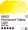 Akvarelová barva Mijello 15ml – 522 Permanent Yellow Light - 