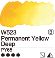 Akvarelová barva Mijello 15ml – 523 Permanent Yellow Deep - 